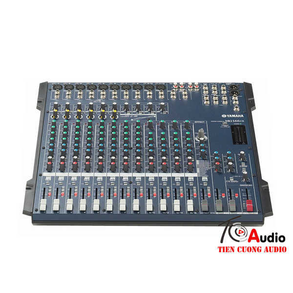 Bàn mixer Yamaha MG166CX hõ trợ 12 đường line chuyên dùng cho dàn âm thanh chuyên nghiệp