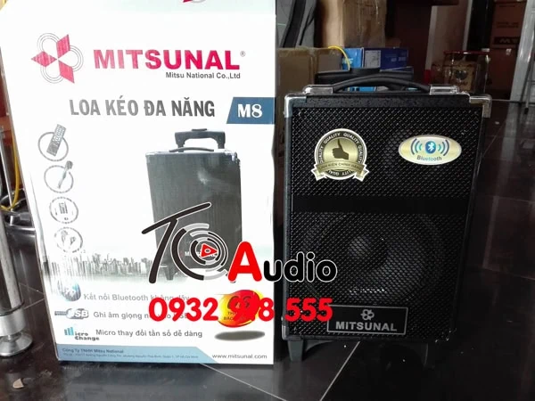 Loa kéo đa năng mitsunal m8 dùng nhiều cho quảng cáo của shop thời trang