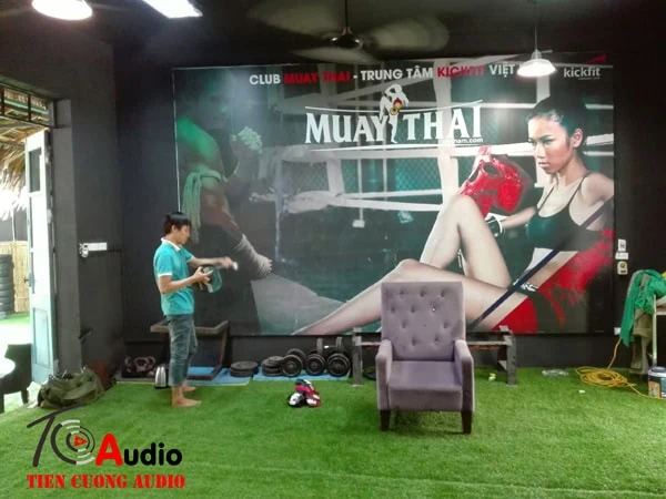 Tiến Cường chuyên setup thi công các hệ thống âm thanh phòng gym chuyên nghiệp toàn quốc