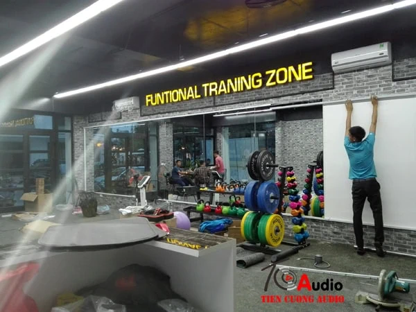 Âm thanh phòng gym tại hà nội tiêu chuẩn nhất