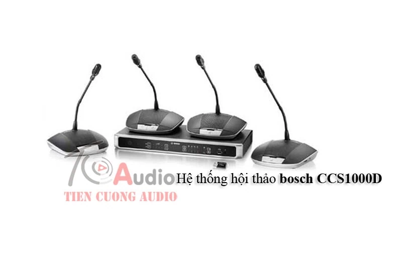 Hệ thống hội thảo bosch CCS1000D