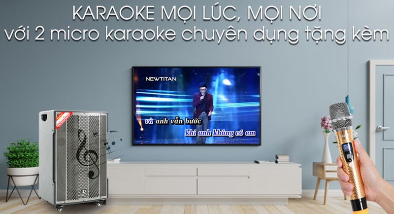 Loa Dalton 18A1500 chuyên hát karaoke