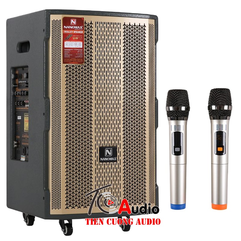 Loa kéo Karaoke S-900 thương hiệu Nanomax cao cấp chất lượng