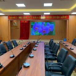 Dàn âm thanh hội nghị, hội thảo có dây => không dây không hú rít