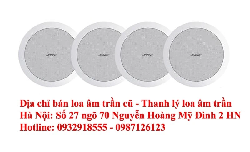 Bán và thanh lý loa âm trần hàng trưng bày giá tốt tại Tiến Cường Audio