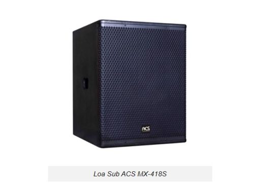 sub acs mx 418s